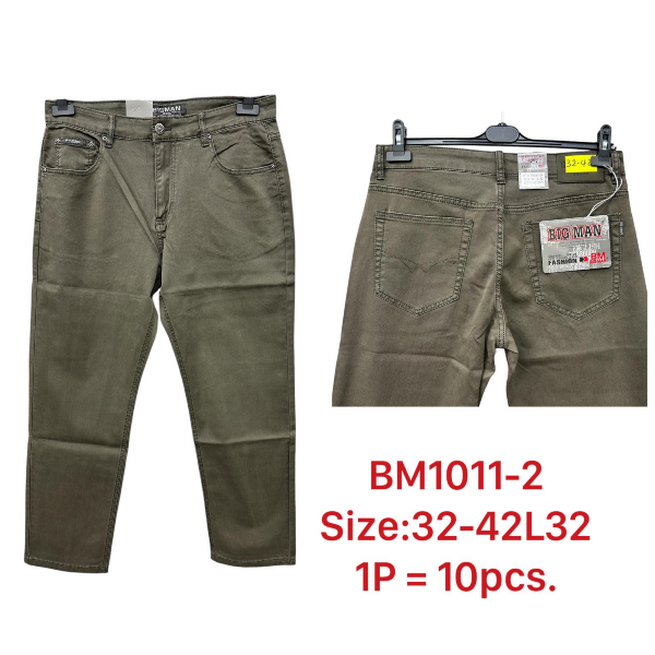 Spodnie męskie jeans Roz 32-42, 1 Kolor .Paczka 10 szt